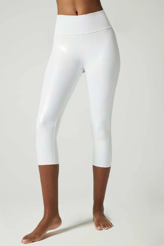 Aria Cropped Legging Celeste