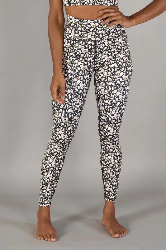 Ultra High Rise Recycled Luxe 7/8 Legging in Sugar Pink Floral