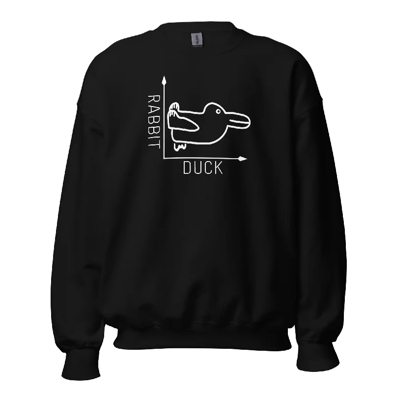 Rabbit-Duck Illusion - Duck Edition - Sweatshirt