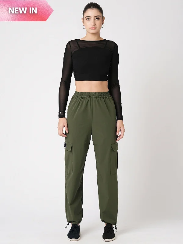 Olivine Parachute Pants