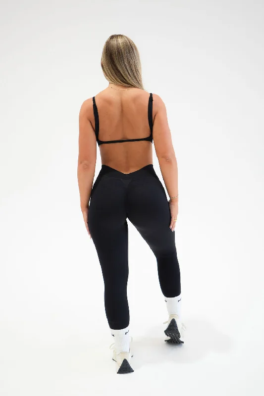 Contour Leggings - BLACK