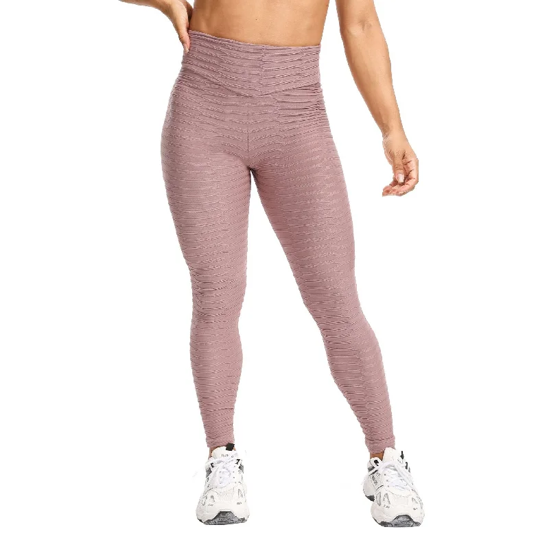 Horizontal Jacquard Wholesale Womens Leggings